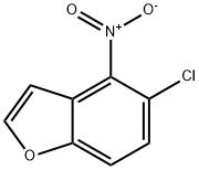 5-CHLORO-4-NITRO-1-BENZOFURAN 结构式