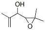 Oxiranemethanol,  3,3-dimethyl--alpha--(1-methylethenyl)-  (9CI) 结构式