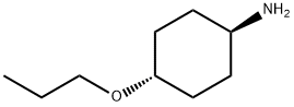 Cyclohexanamine, 4-propoxy-, trans- (9CI) 结构式