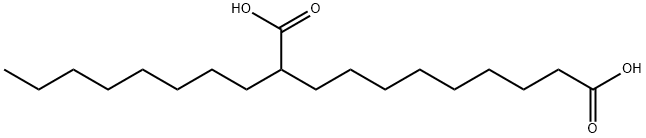 2-octylundecanedioic acid 结构式