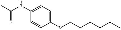 N-[4-(己氧基)苯基]乙酰胺 结构式