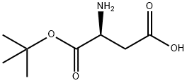 L-天冬氨酸叔丁脂 结构式