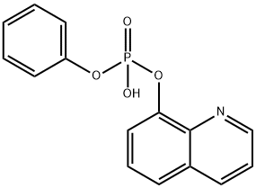 PHENYL 8-QUINOLYL PHOSPHATE 结构式