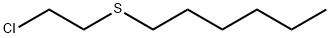 2-CHLOROETHYL HEXYL SULFIDE 结构式