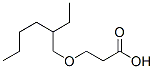 3-(2-Ethylhexyloxy)propionic acid 结构式
