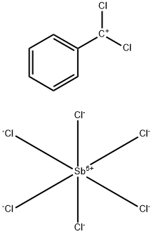 dichloro(phenyl)methylium hexachloroantimonate  结构式