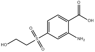 2-[(3-Amino-4-carboxyphenyl)-sulfonyl]-ethanol 结构式