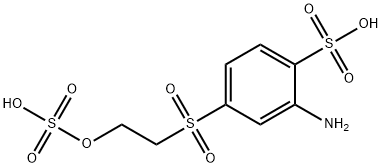 3-beta-乙基砜基硫酸酯苯胺-6-磺酸 结构式