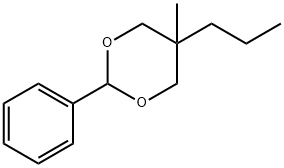 5-methyl-2-phenyl-5-propyl-1,3-dioxane 结构式