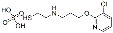 2-[3-(3-Chloro-2-pyridyloxy)propyl]aminoethanethiol sulfate 结构式