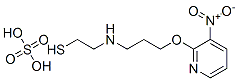 2-[3-(3-Nitro-2-pyridyloxy)propyl]aminoethanethiol sulfate 结构式