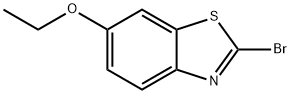 2-溴-6-乙氧基苯并噻唑 结构式