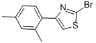 2-BROMO-4-(2,4-DIMETHYL-PHENYL)-THIAZOLE 结构式