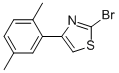 2-BROMO-4-(2,5-DIMETHYLPHENYL)THIAZOLE 结构式