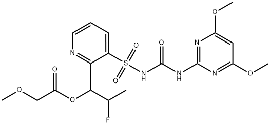 氟吡磺隆 结构式