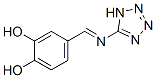 1,2-Benzenediol, 4-[(1H-tetrazol-5-ylimino)methyl]- (9CI) 结构式