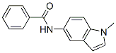 Benzamide, N-(1-methyl-1H-indol-5-yl)- (9CI) 结构式