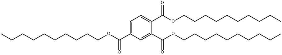 tridecyl benzene-1,2,4-tricarboxylate 结构式