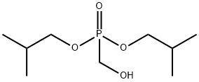 bis(2-methylpropoxy)phosphorylmethanol 结构式