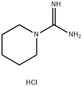 PIPERIDINE-1-CARBOXIMIDAMIDEHYDROCHLORIDE 结构式