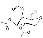 1,6-Anhydro-β-D-galactopyranose Triacetate 结构式