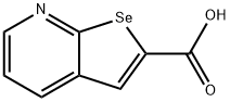 Selenolo[2,3-b]pyridine-2-carboxylic acid 结构式