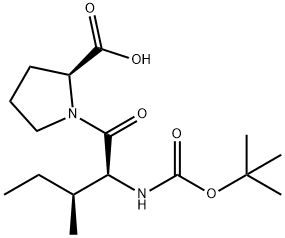 Boc-Ile-Pro-OH 结构式