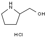 吡咯烷-2-基甲醇(盐酸盐) 结构式