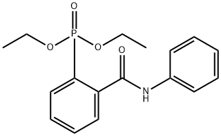 (2-PHENYLCARBAMOYL-PHENYL)-PHOSPHONIC ACID DIETHYL ESTER 结构式