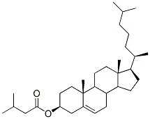 cholest-5-en-3beta-yl isovalerate 结构式