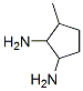 3-methylcyclopentane-1,2-diamine 结构式