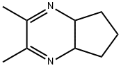 5H-Cyclopentapyrazine,4a,6,7,7a-tetrahydro-2,3-dimethyl-(9CI) 结构式