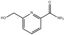6-羟甲基吡啶-2-甲酰胺 结构式