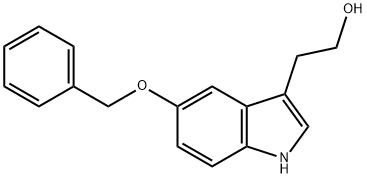 2-(5-BENZYLOXY-1H-INDOL-3-YL)-ETHANOL 结构式