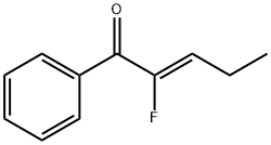 2-Penten-1-one, 2-fluoro-1-phenyl-, (Z)- (9CI) 结构式