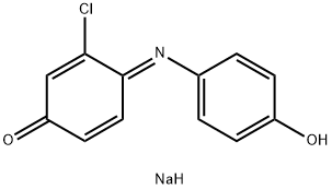 3'-氯代靛酚钠盐[氧化还原反应指示剂] 结构式