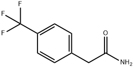 2-[4-(三氟甲基)苯基]乙酰胺 结构式