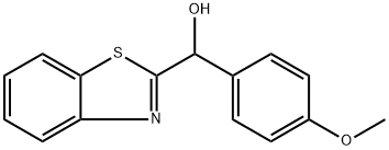 BENZO[D]THIAZOL-2-YL(4-METHOXYPHENYL)METHANOL 结构式