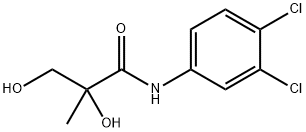 N-(3,4-Dichlorophenyl)-2,3-dihydroxy-2-methylpropanamide 结构式