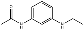 3-N-乙基氨基乙酰苯胺 结构式