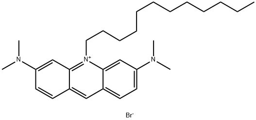2,8-双(二甲氨基)-10-烷基-吖啶溴 结构式