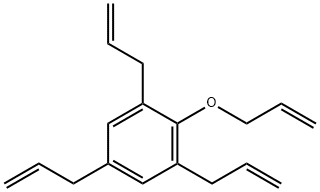 2,4,6-TRIALLYL PHENYL ALLYL ETHER 结构式