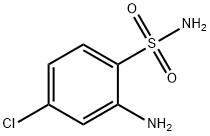 2-氨基-4-氯苯磺酰胺 结构式
