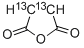 顺丁烯酸酐-2,3-13C2 结构式
