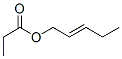 (E)-2-methylpent-2-en-1-yl acetate 结构式