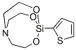 1-(2-Thienyl)-2,8,9-trioxa-5-aza-1-silabicyclo[3.3.3]undecane 结构式