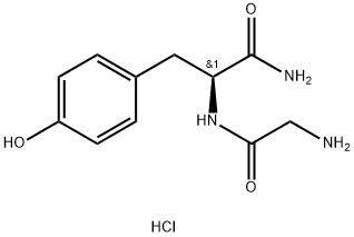 GLY-TYR AMIDE HYDROCHLORIDE 结构式