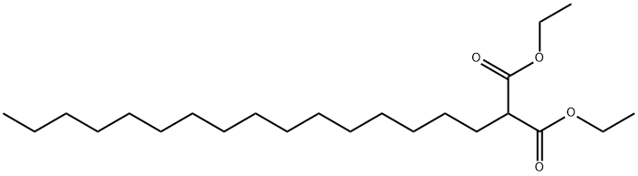 十六烷基丙二酸二乙酯 结构式