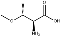 O-甲基-L-苏氨酸 结构式