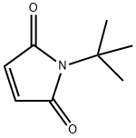 1-叔丁基-2,5-二氢-1H-吡咯-2,5-二酮 结构式